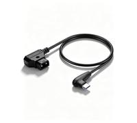 CERRXIAN D-Tap to Right Angle USB-C Power Cable, 12-16.8V 20AWG D Tap Power Cord, for DJISDR Video Transmitter,DJILiDAR Focus Motor, TiltaNucleus N2 Follow Focus