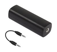 CERRXIAN Ground Loop Noise Isolator,3.5mm Noise Filter Canceller Eliminator,Uses Jack Audio Cable to Eliminate Hum Noise From Car Audio System/Home Stereo