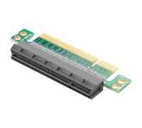 CERRXIAN PCI-E X8 Adapter Card PCI-E X8 Male to Female Interface Extender Protection Card,PCI-E Express 8X Slot Extension Riser Card for 1U Height Computer Server PCIe Socket Adapter (PCI-E X8)