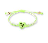 CERSLIMO Bracelets for Girls Women - Constellation Lovely Handmade Braided Bracelet for Little Girls Little Sister Daughter Best Friend, Celestial Horoscope Jewellery Gift Cute Bracelets for Her, Leo