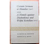 Certain Sermons or Homilies