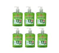 Certex Handwash with Tea Tree and Aloe Vera, 500ml, Green, Pack of 6