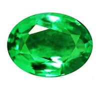 Certifed Green Emerald Stone 3.00 Carat/Ct Panna Astrological Stone With Lab Testing Report-B09N98Z1MRNAMZ