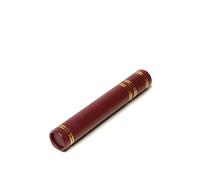 Certificate Diploma Tube, Graduation Gift, Suitable for A4 Awards, Multiple Colours, Leather Style Traditional Design (Maroon)