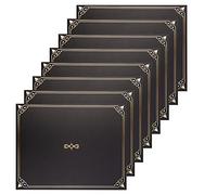 Certificate Holders, 25-Pack Certificate Covers for Letter Size 8.5 x 11 Inch Paper, Certificate Folders, Black, 9 x 11.5 Inches