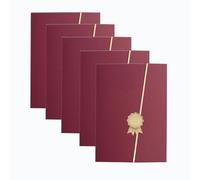 Certificate Holders, A4 Diploma Cover, 5pcs Graduation Diploma Holder, Award Document Contract Certificate Cover