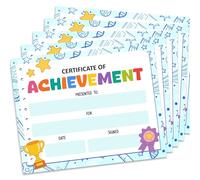 Certificate of Achievement Awards, 25 Student Award Certificate, Preschool Kindergarten School Graduation Ceremony Graduation Certificates, 8 x 10" Award Certificates -01