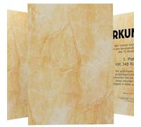 Certificate Paper Marbled Carrara 10 Sheets of A4 190 g/m² with Free Templates. Certificate in an instant. But Easy Printed Thick Paper