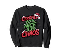 Certified 67% Nice 33% Chaos - Funny Brainrot 67 Sweatshirt