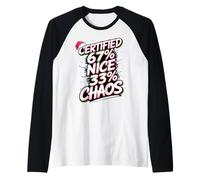 Certified 67% Nice - Gen Alpha Slang - Funny 67 Brainrot Raglan Baseball Tee