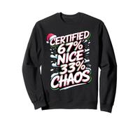 Certified 67% Nice - Gen Alpha Slang - Funny 67 Brainrot Sweatshirt