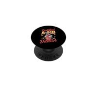 Certified A-Fib Detective Cardiac Nurse Cardiovascular PopSockets Adhesive PopGrip