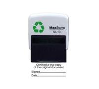 Certified a True Stamp - Self Inking Black Ink Stamper - 24 x 7mm