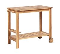 Certified Acacia Wood Garden Drinks Trolley SASSARI II