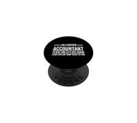Certified Accountant Taxes Humor PopSockets Adhesive PopGrip