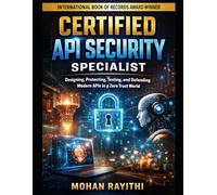 CERTIFIED API SECURITY SPECIALIST: Designing, Protecting, Testing, and Defending Modern APIs in a Zero Trust World