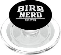Certified Bird Nerd Forever Cute Funny Birding Birdwatcher PopSockets PopGrip for MagSafe