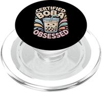 Certified Boba Obsessed Boba Tea PopSockets PopGrip for MagSafe