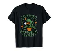 Certified Boo-Tanical Expert Spooky Halloween Graphic T-Shirt