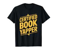 Certified Book Yapper Reading Book Social Club Reading T-Shirt