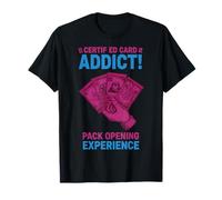 Certified Card Addict Pack Opening Experience Trading Card T-Shirt