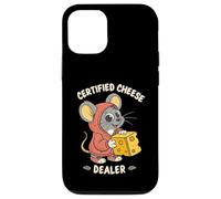 Certified Cheese Dealer Funny Mouse Case for iPhone 12/12 Pro