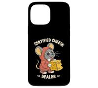 Certified Cheese Dealer Funny Mouse Case for iPhone 13 Pro Max