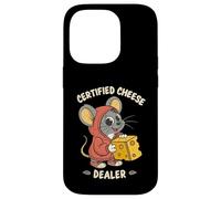 Certified Cheese Dealer Funny Mouse Case for iPhone 14 Pro