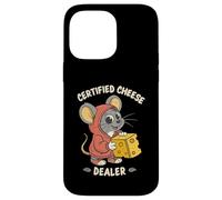 Certified Cheese Dealer Funny Mouse Case for iPhone 14 Pro Max