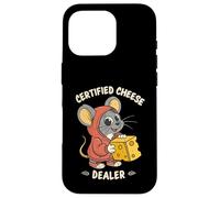 Certified Cheese Dealer Funny Mouse Case for iPhone 16 Pro