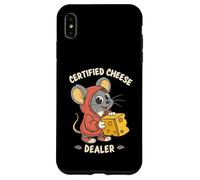 Certified Cheese Dealer Funny Mouse Case for iPhone XS Max