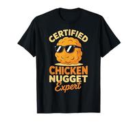 Certified Chicken Nugget Expert Funny Chicken Nuggets Foodie T-Shirt