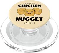 Certified Chicken Nugget Expert - Funny Chicken Nuggets PopSockets PopGrip for MagSafe