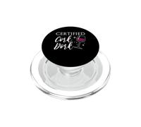 Certified Cork Dork Wine Tasting Winery Tour Wine Lover PopSockets PopGrip for MagSafe