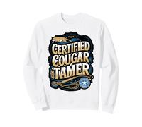 Certified Cougar Tamer Hunter Slayer Wild Cat Cougars Sweatshirt