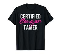 Certified Cougar Tamer Hunter Slayer Wild Cat Cougars T-Shirt