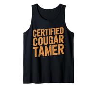 Certified Cougar Tamer Hunter Slayer Wild Cat Cougars Tank Top