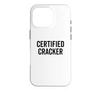 Certified Cracker Funny Rural Southern States Redneck Case for iPhone 16 Pro
