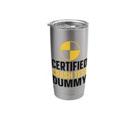 Certified Crash Test Dummy Stainless Steel Insulated Tumbler