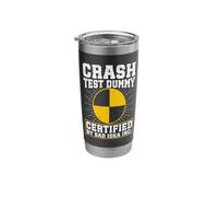 Certified Crash Test Dummy Stainless Steel Insulated Tumbler