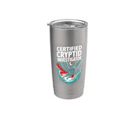 Certified Cryptid Investigator Mothman Paranormal Hunter Stainless Steel Insulated Tumbler