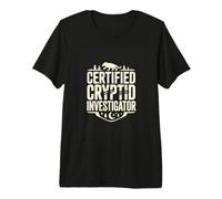 Certified Cryptid Investigator Paranormal Hunter Premium T-Shirt