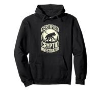 Certified Cryptid Investigator Paranormal Hunter Pullover Hoodie