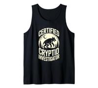 Certified Cryptid Investigator Paranormal Hunter Tank Top