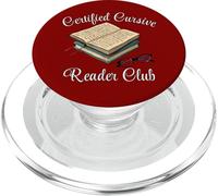 Certified Cursive Reader Club Old Handwriting Readability PopSockets PopGrip for MagSafe