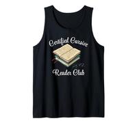 Certified Cursive Reader Club Old Handwriting Readability Tank Top