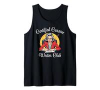 Certified Cursive Writer Club Old Handwriting Readability Tank Top