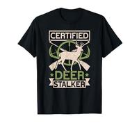 Certified Deer Stalker Funny Deer Hunting T-Shirt