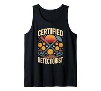 Certified Detectorist Coin Hunting Treasure Seeker Tank Top