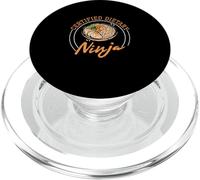 Certified Dietary Ninja A Dietetic Technician Dietary Worker PopSockets PopGrip for MagSafe